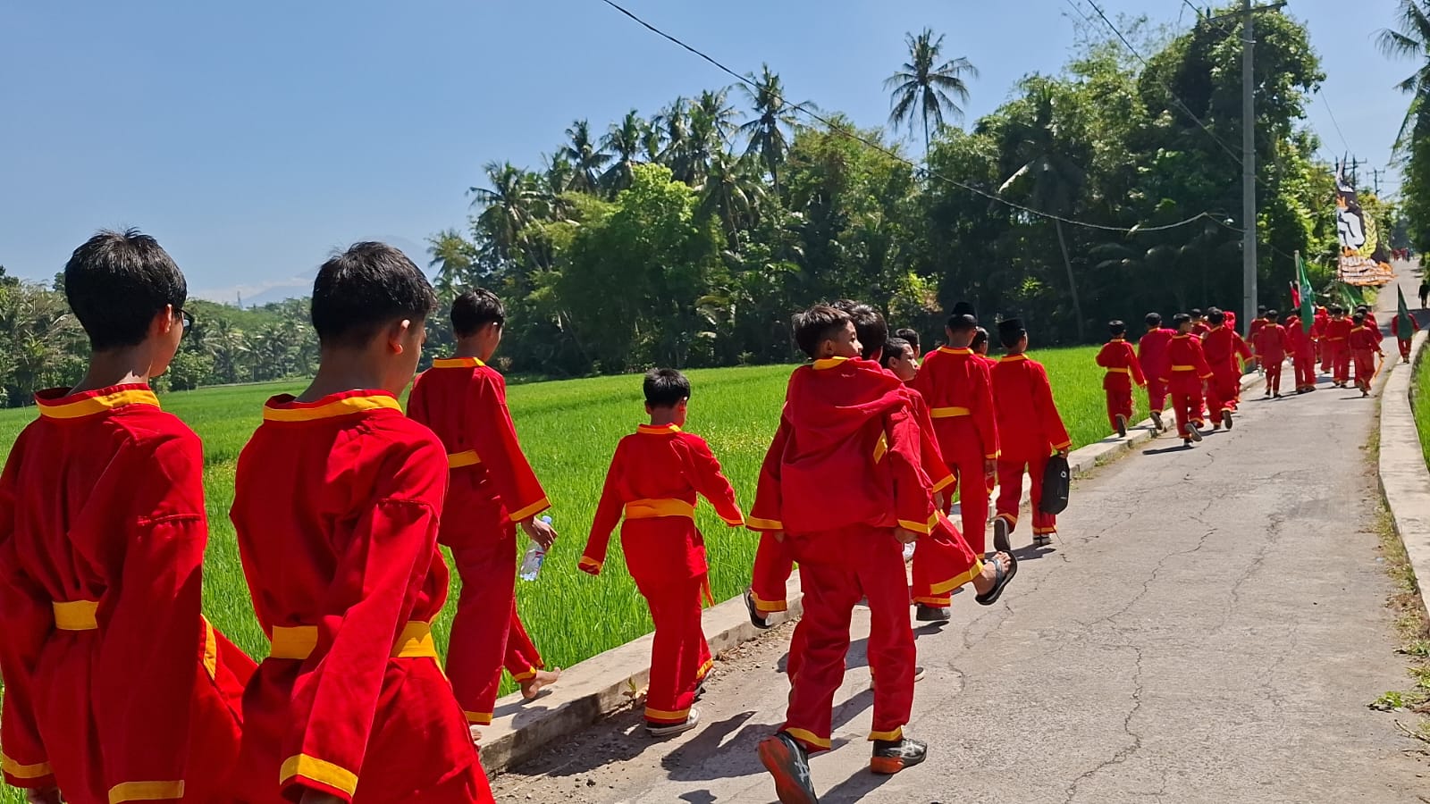 Galeri Long March Borobudur, Tapak Suci Magelang 