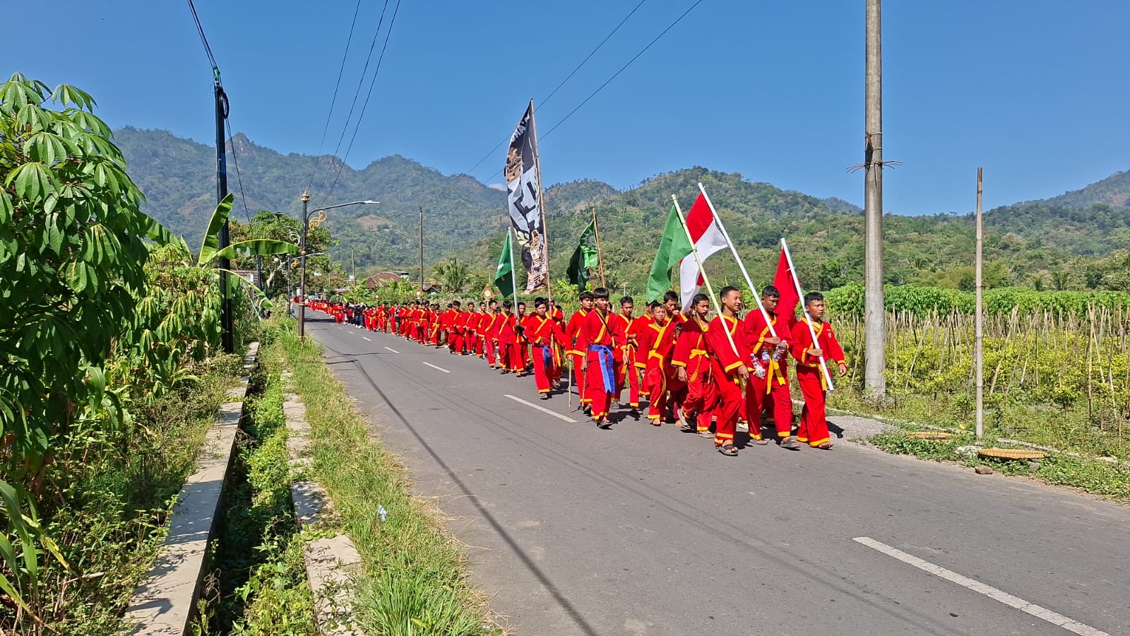 Galeri Long March Borobudur, Tapak Suci Magelang 