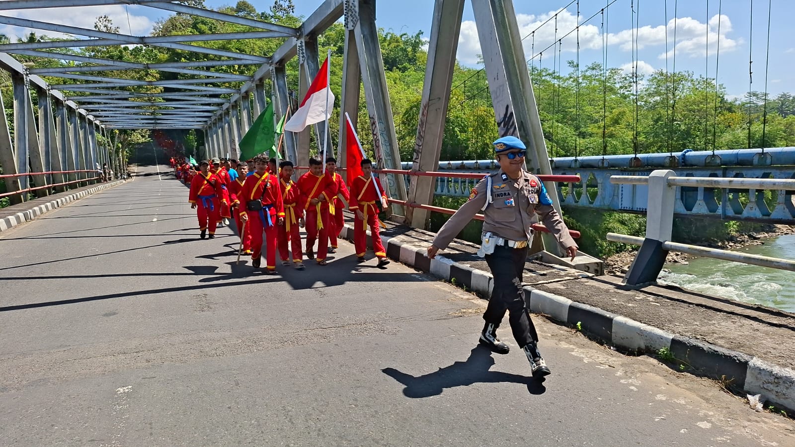 Galeri Long March Borobudur, Tapak Suci Magelang 