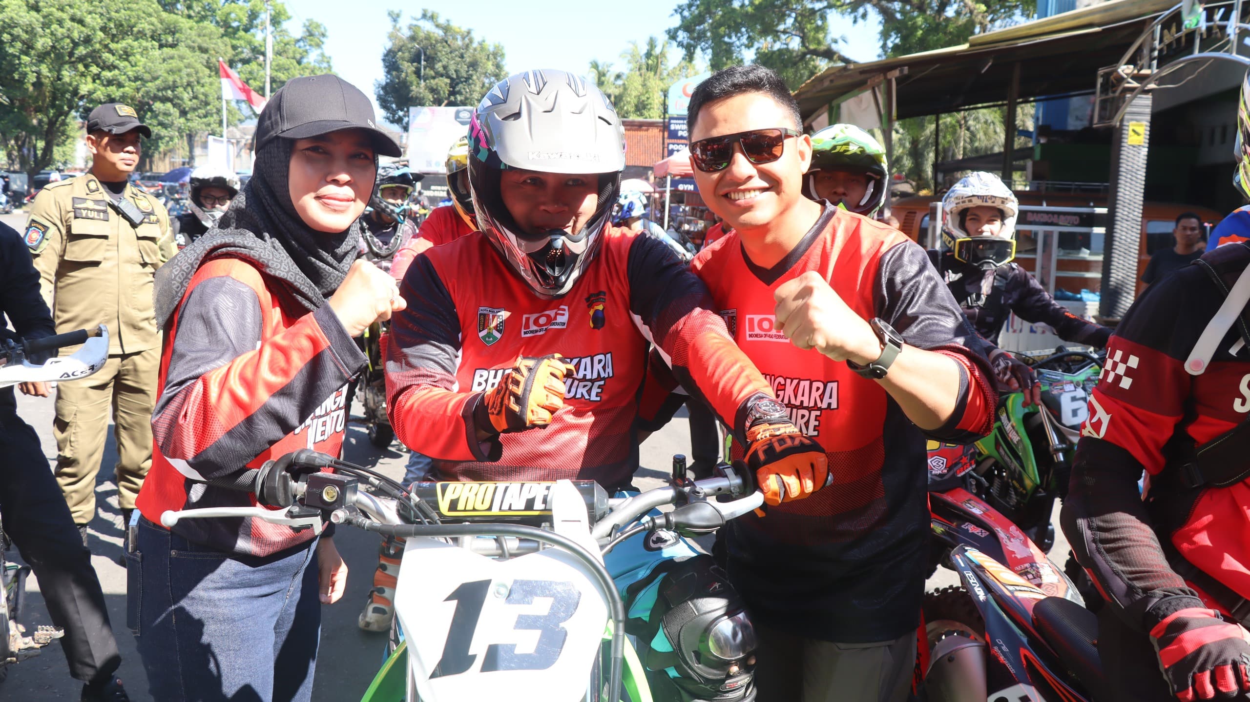 Galeri Trabas Lintas Desa di Magelang: Bhayangkara Adventure 2025 Satukan Hobi, Peduli Sosial, dan Wisata A