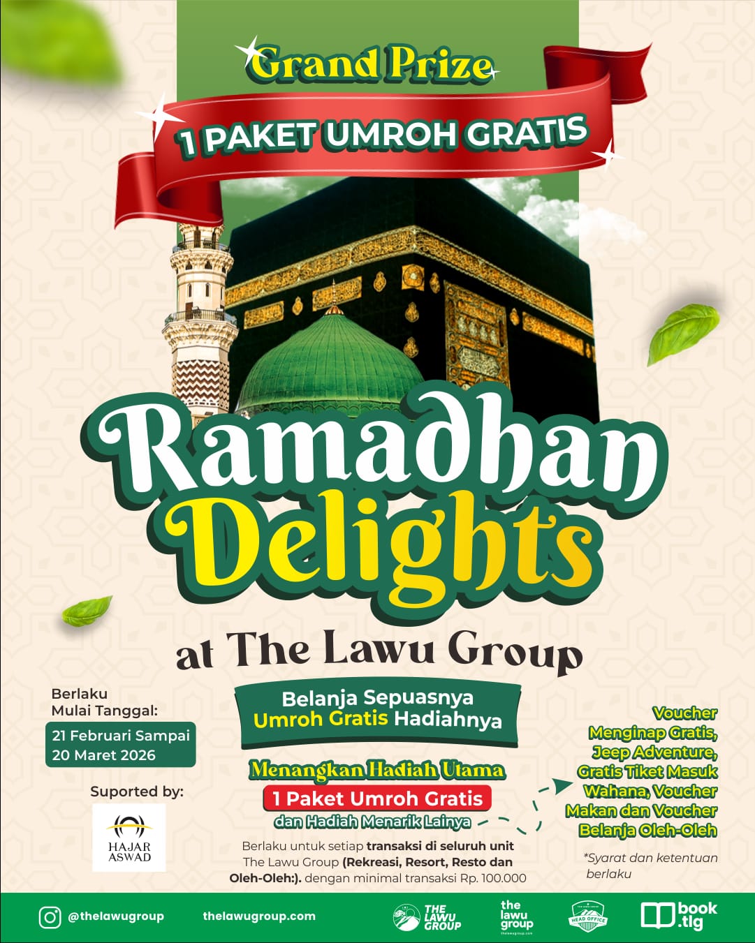 Belanja & Liburan Sekaligus Berkah: Ramadhan Delights 2026 dari The Lawu Group
