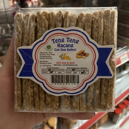 Teng Teng Bangka Kacang — Camilan Tradisional Khas Bangka