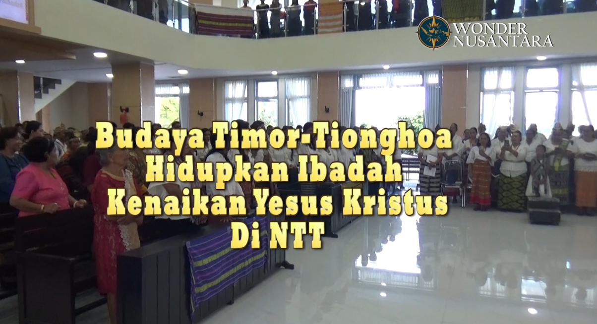 Harmoni Budaya Timor dan Tionghoa dalam Ibadah GMIT Sion Oepura Kupang