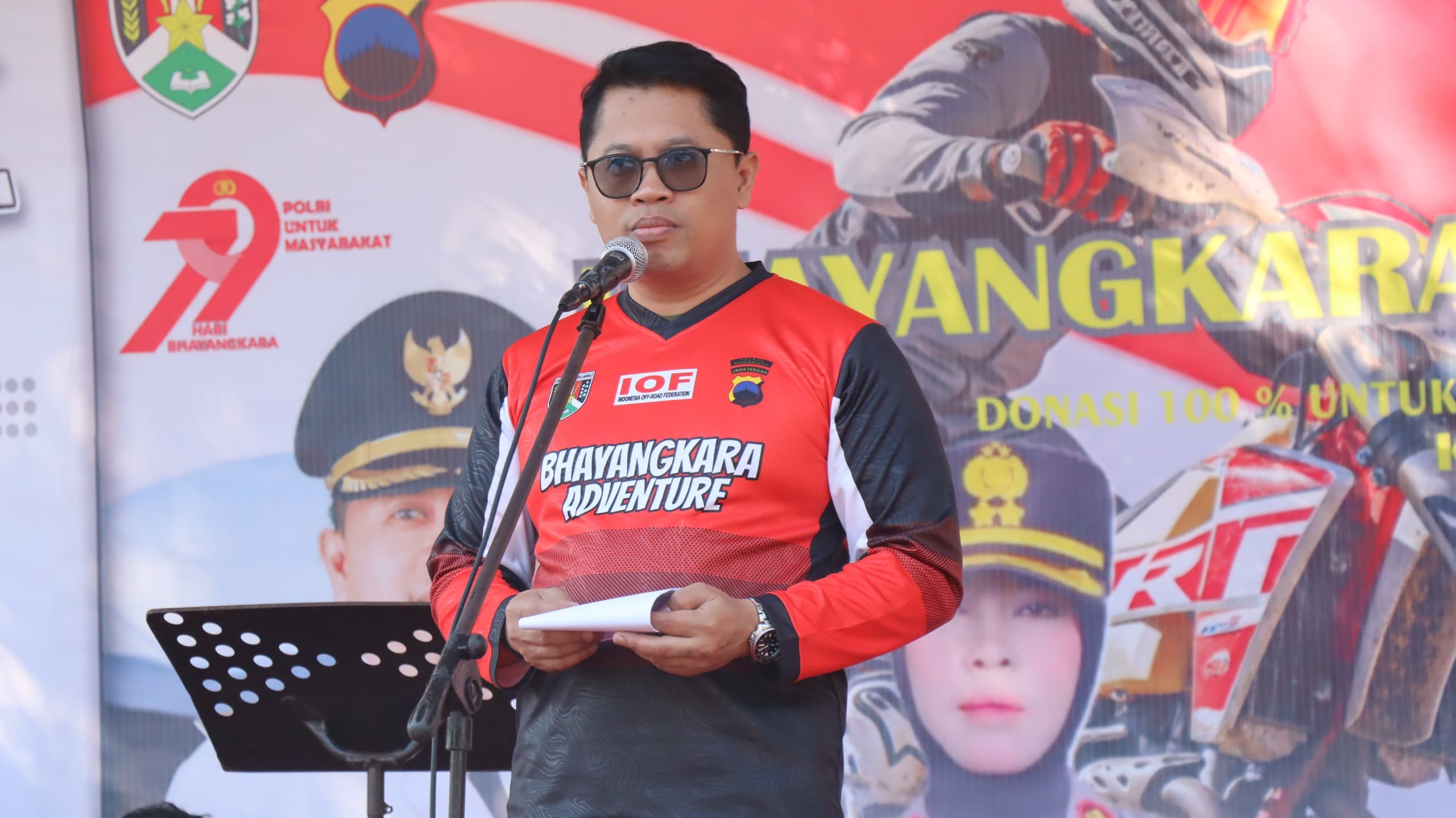Galeri Trabas Lintas Desa di Magelang: Bhayangkara Adventure 2025 Satukan Hobi, Peduli Sosial, dan Wisata A