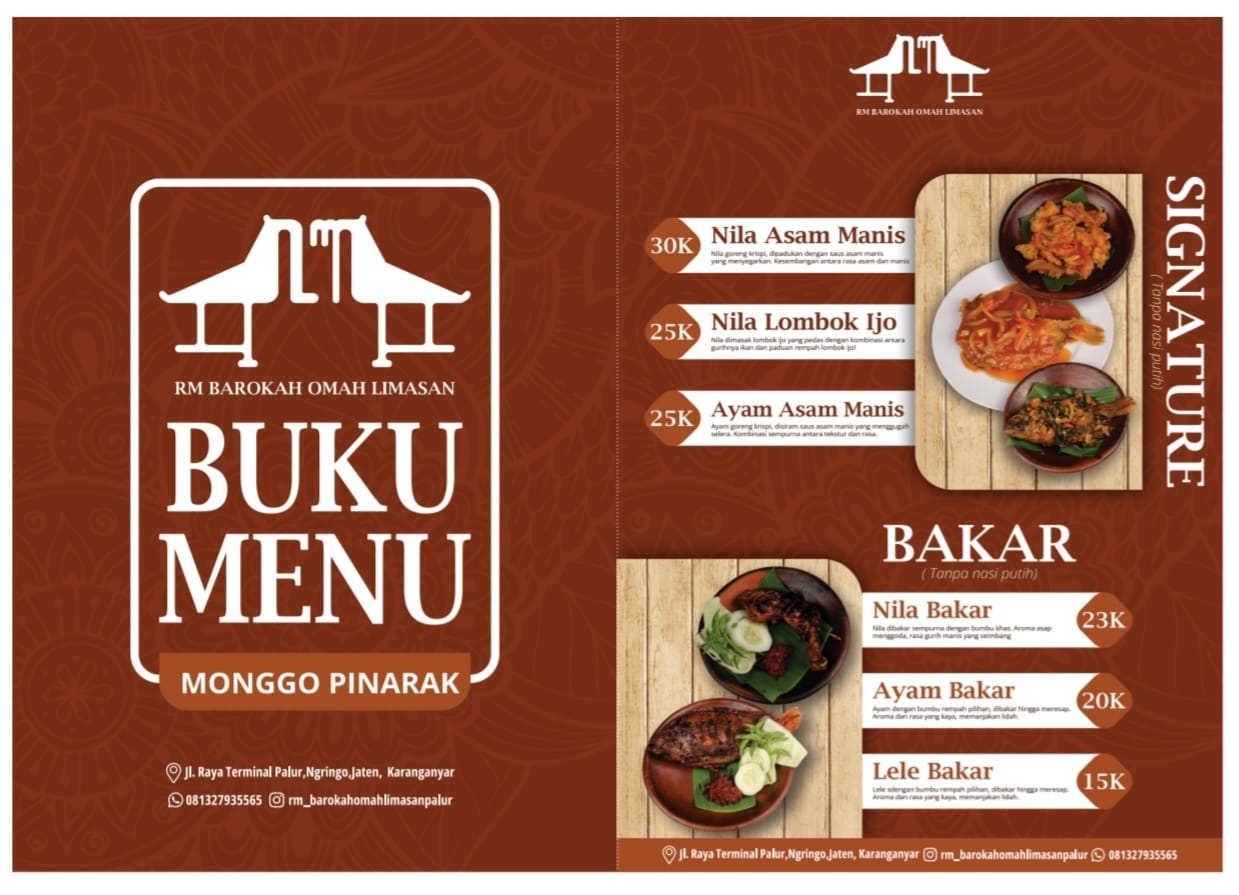 RM Barokah Omah Limasan: Sajian Rasa Rumahan di Karanganyar dengan Harga Bersahabat