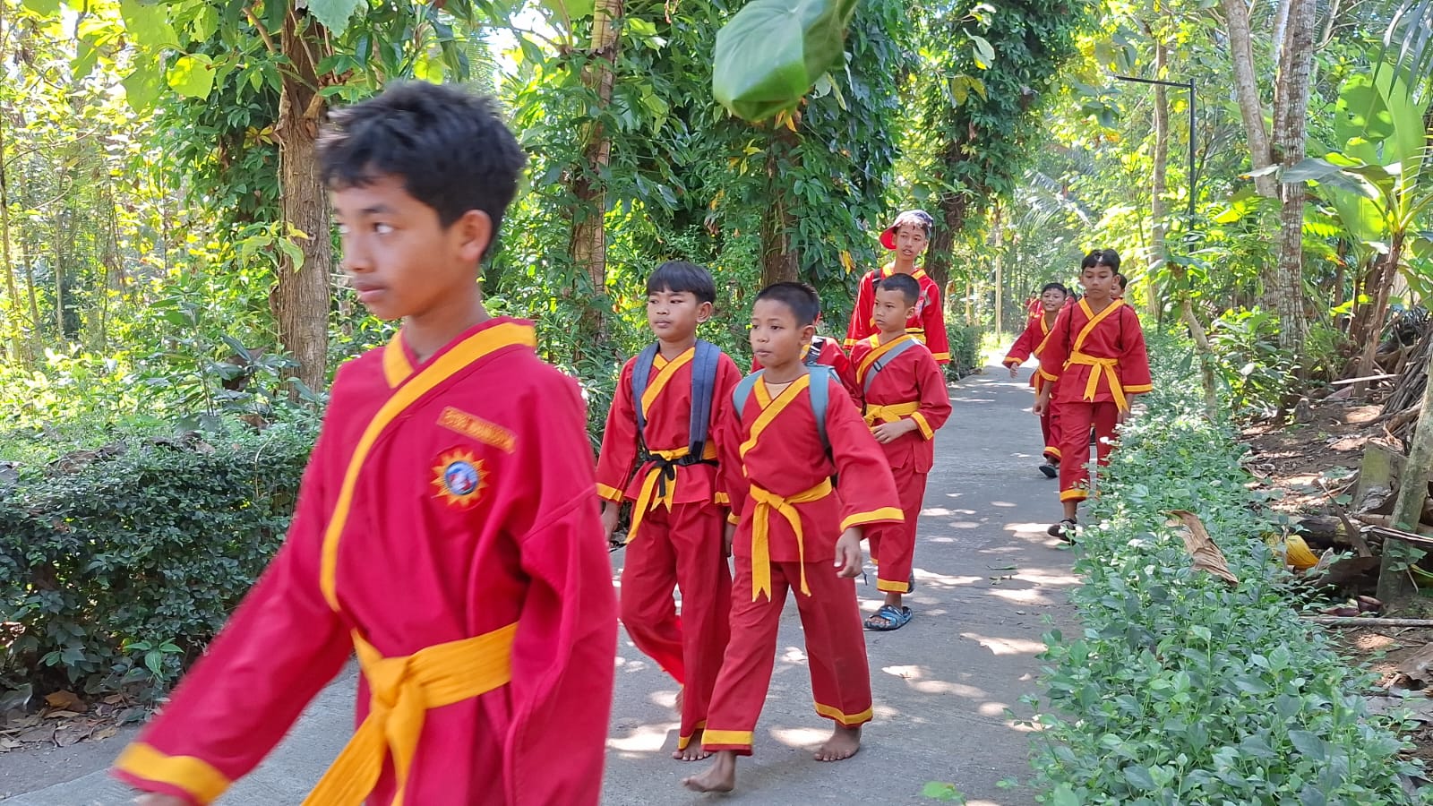 Galeri Long March Borobudur, Tapak Suci Magelang 