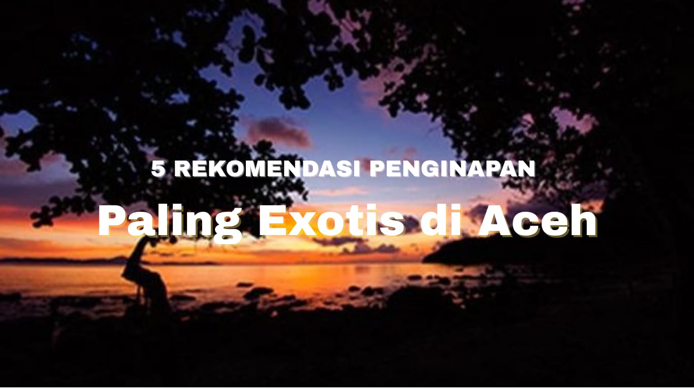 5 Rekomendasi Penginapan Paling Eksotis di Aceh yang Wajib Kamu Coba!