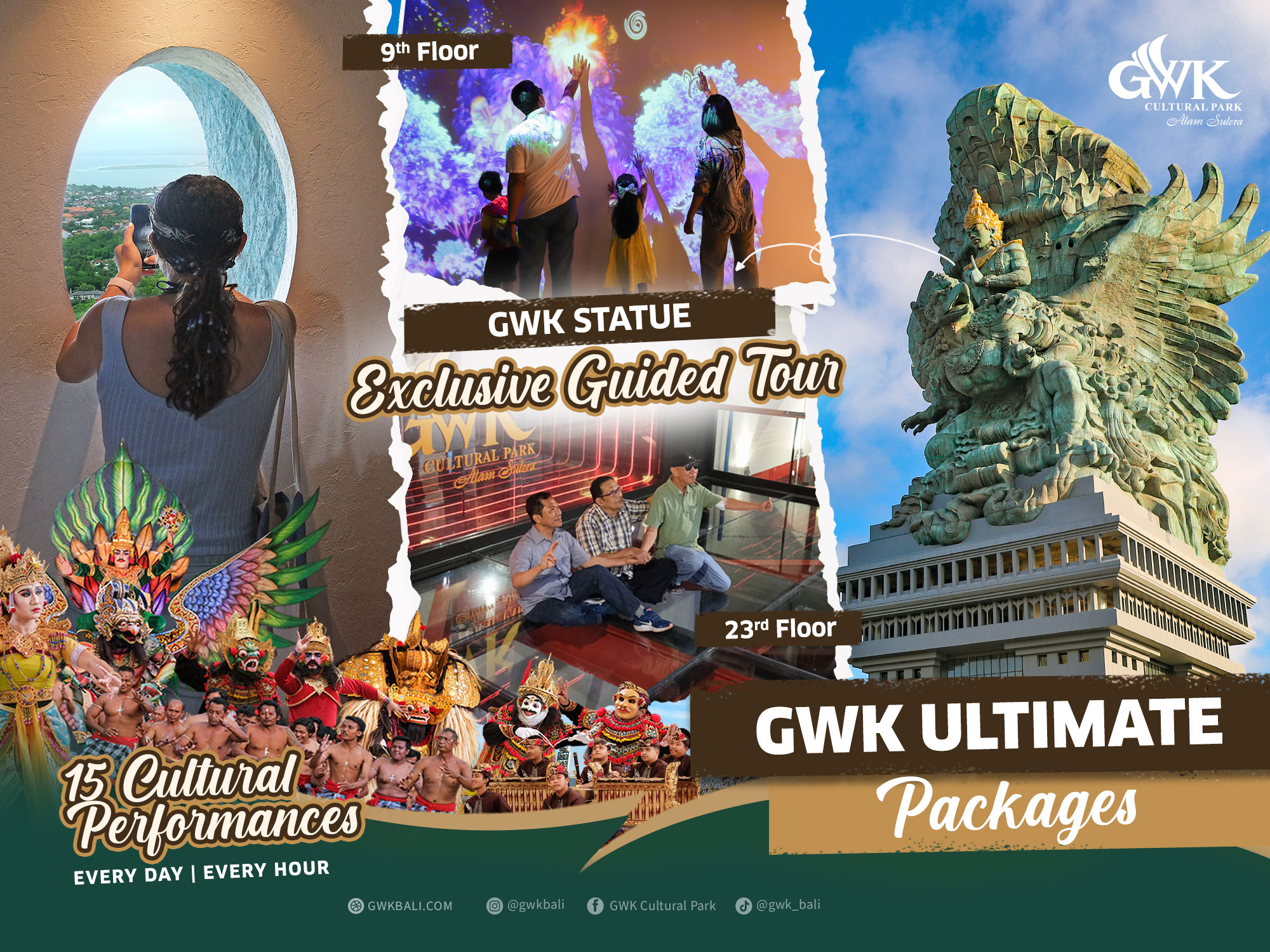 Galeri Pesta Rayakan Kemerdekaan di Garuda Wisnu Kencana-Bali