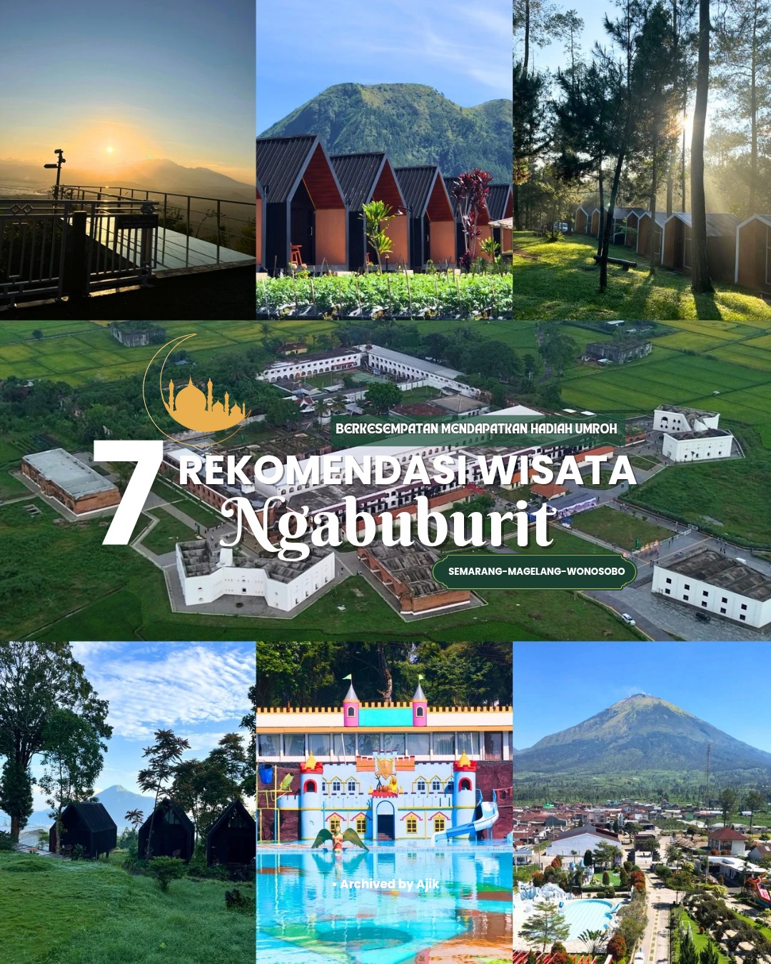 7 Rekomendasi Wisata Ngabuburit Terbaik Semarang–Magelang–Wonosobo versi Wonder Nusantara