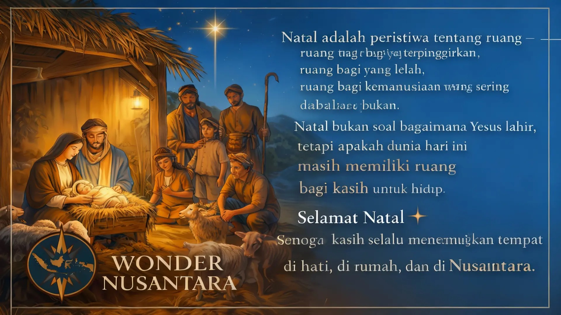 Masihkah Dunia Menyediakan Ruang bagi Kasih?