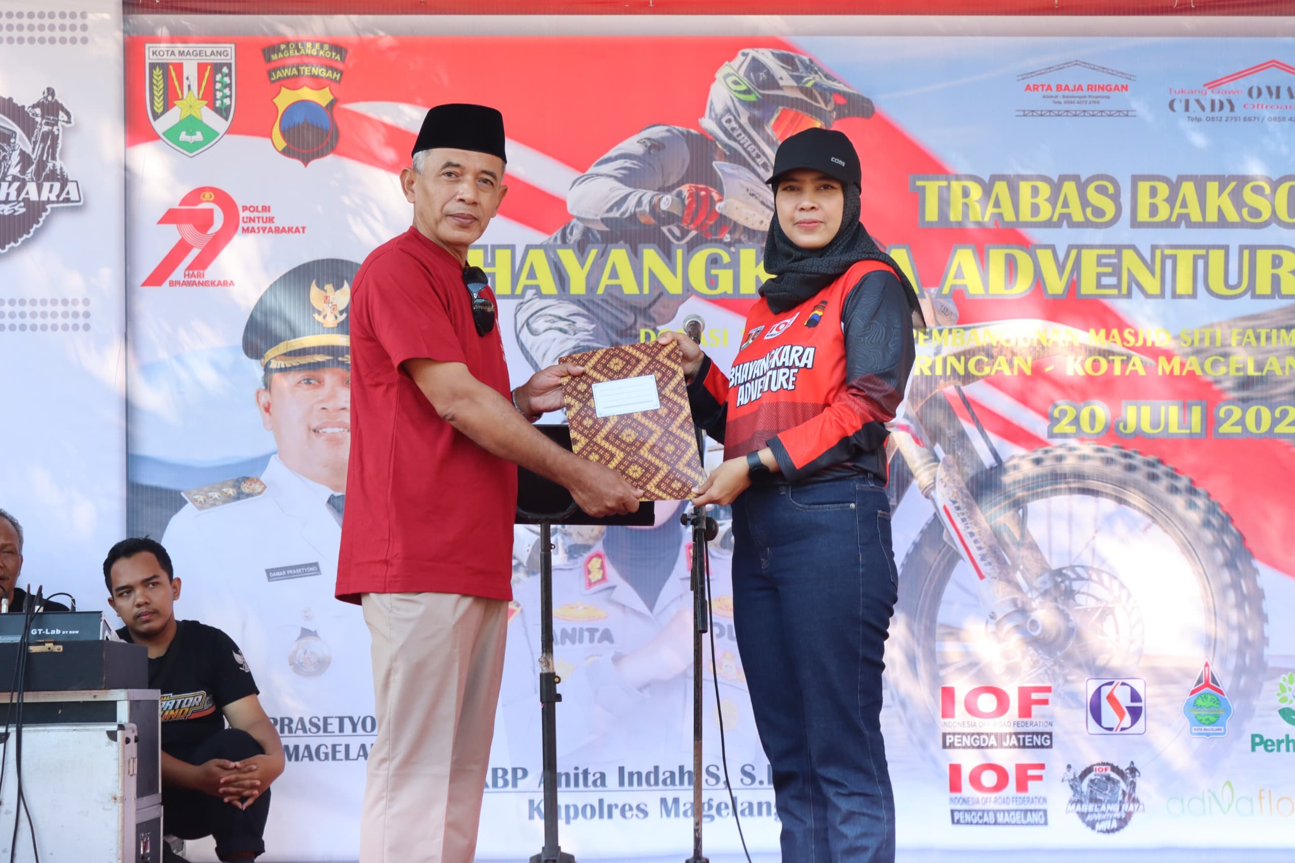 Galeri Trabas Lintas Desa di Magelang: Bhayangkara Adventure 2025 Satukan Hobi, Peduli Sosial, dan Wisata A