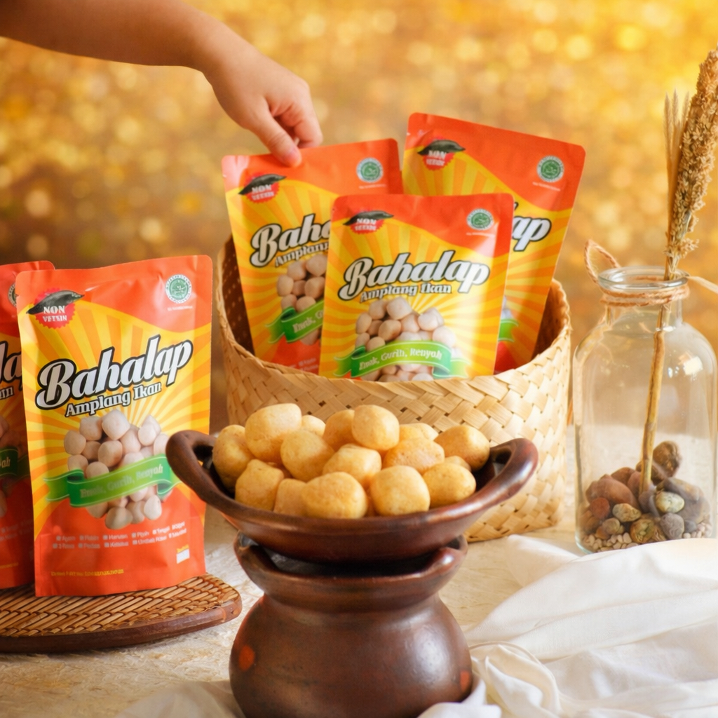 Amplang Bahalap Ikan Pipih Asli Palangkaraya