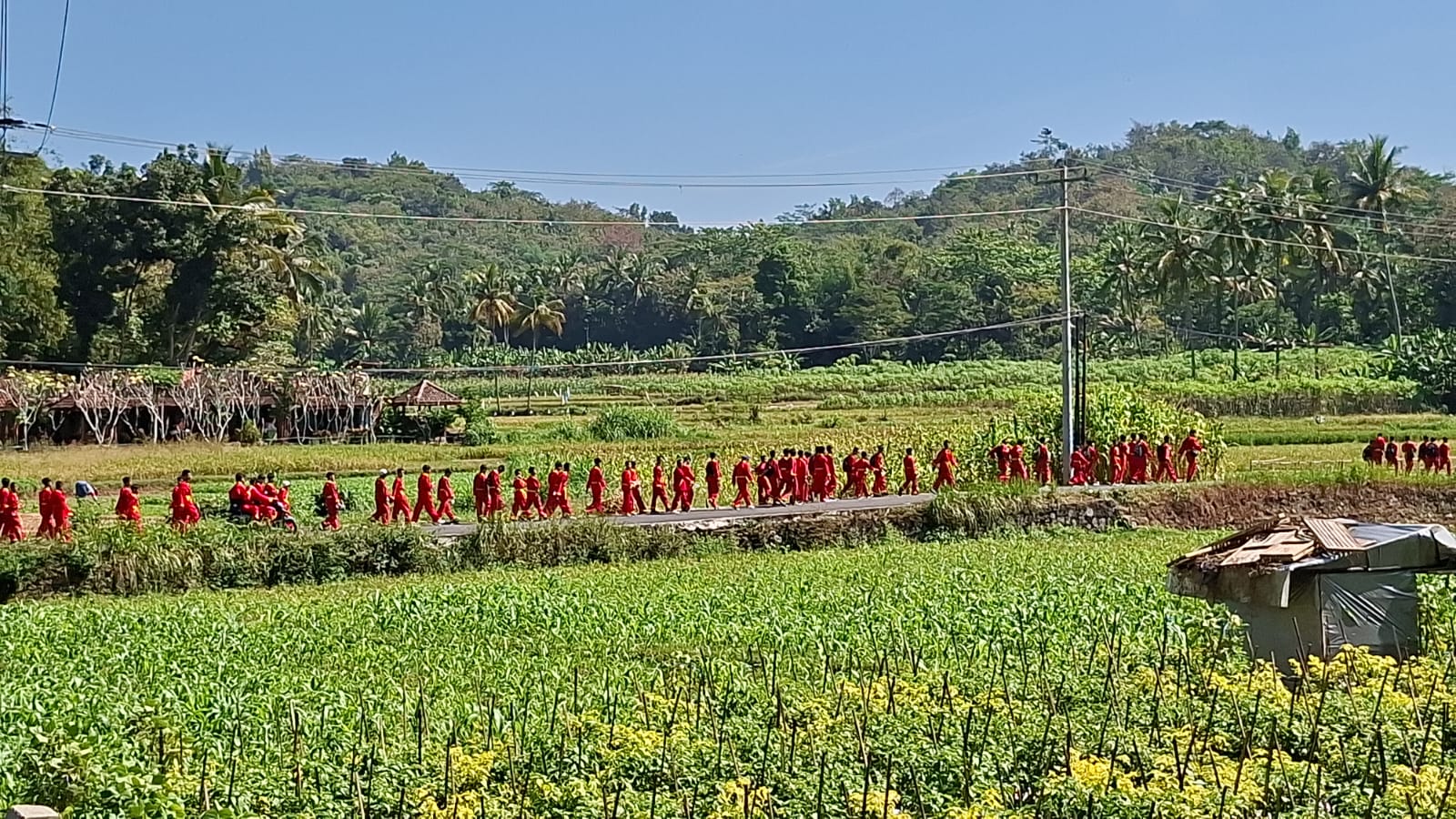 Galeri Long March Borobudur, Tapak Suci Magelang 